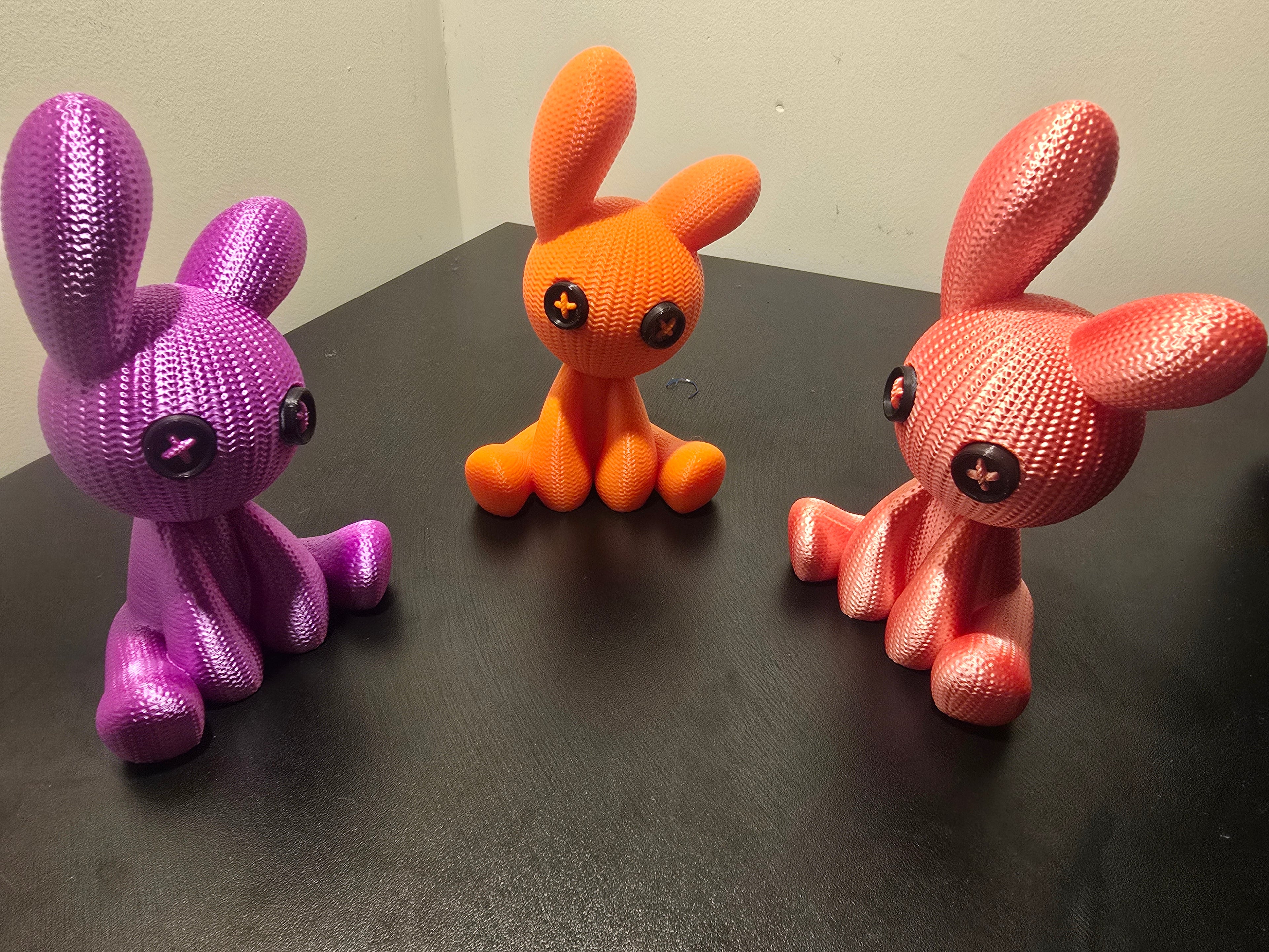 3D Knitted Bunny
