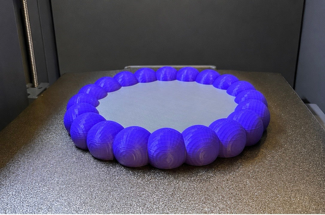 Bubble plate tray