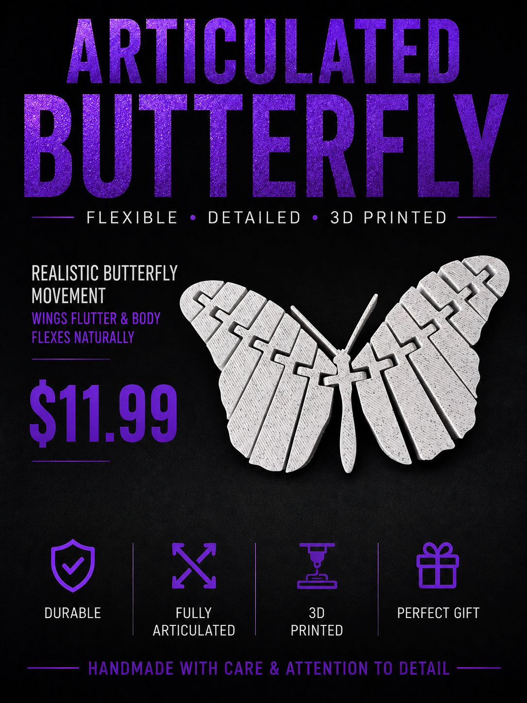 Articulated Butterfly