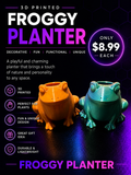 Froggy Planter