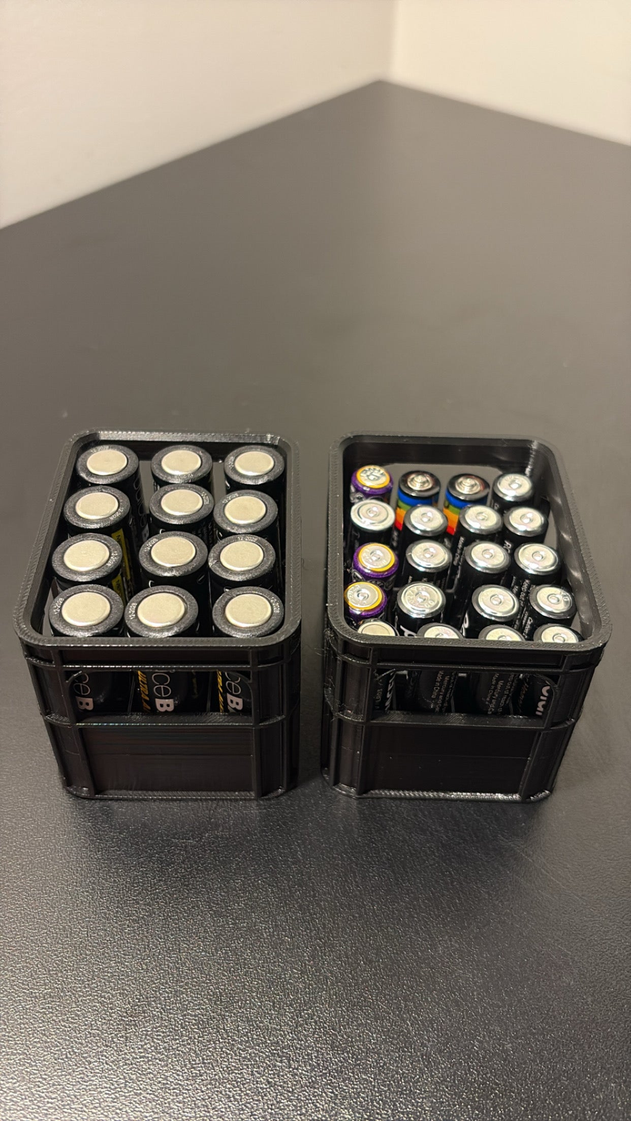 Beer crate battery storage