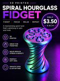 Spiral Hourglass Fidget